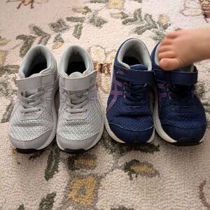 TWO Pair Of ASICS - kids 11